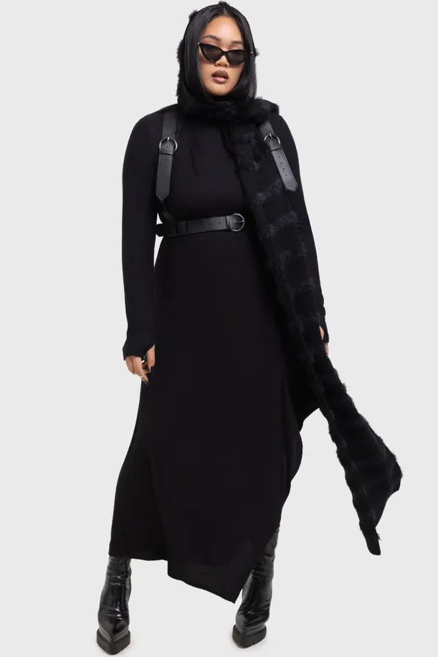 Killstar Midi Women Dark Presence Dress
