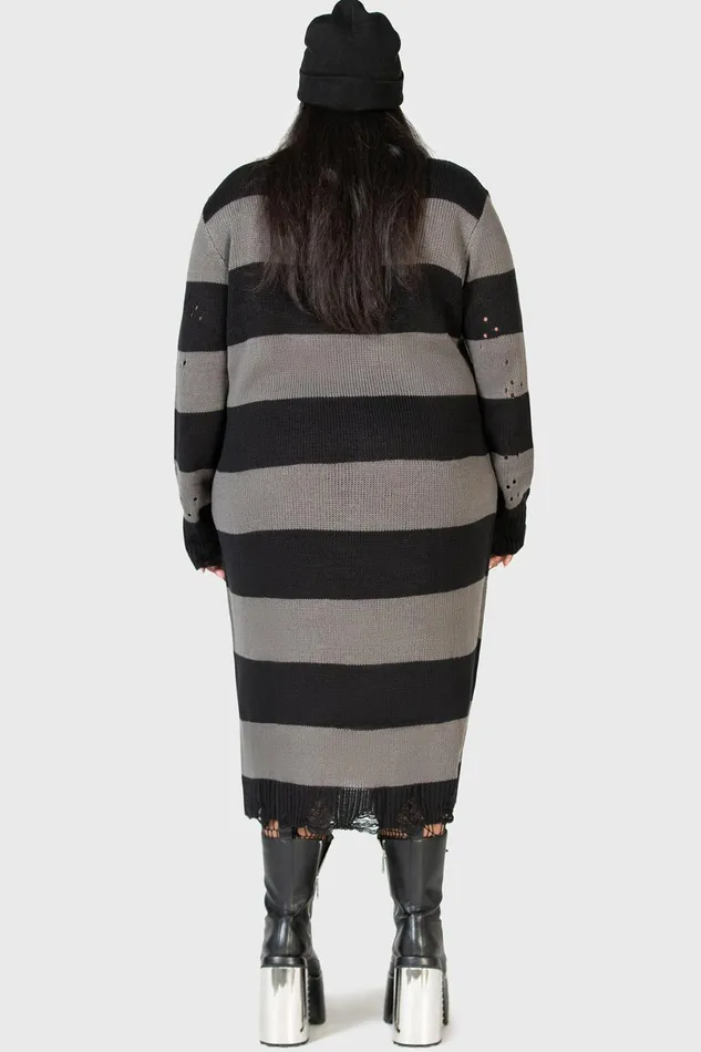 Killstar Midi Women Within Souls Sweater Dress