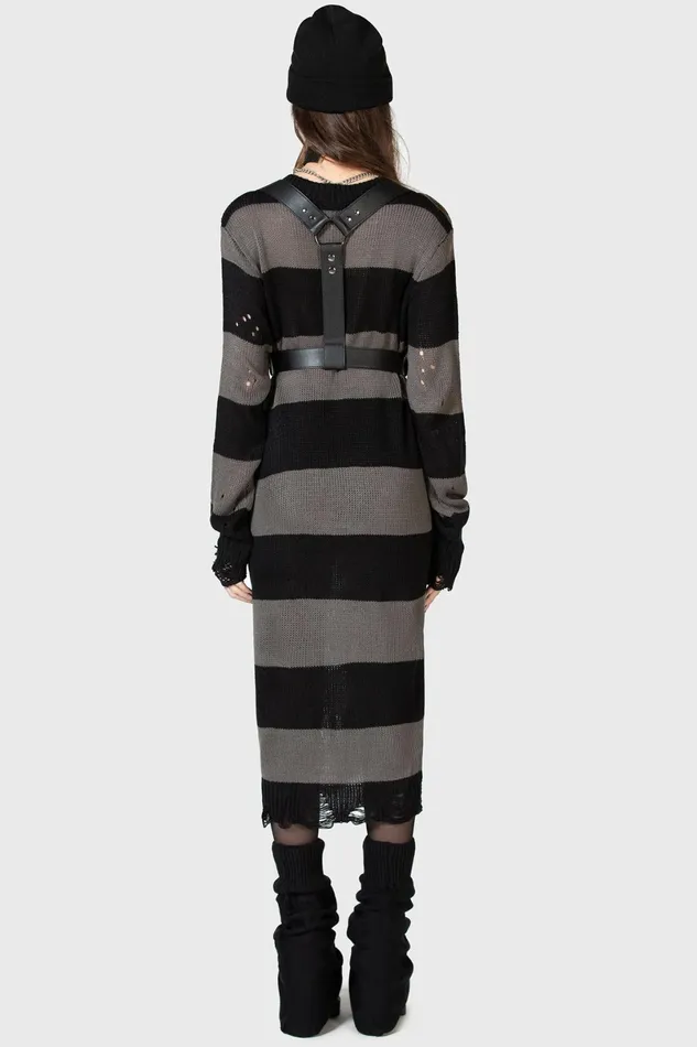 Killstar Midi Women Within Souls Sweater Dress