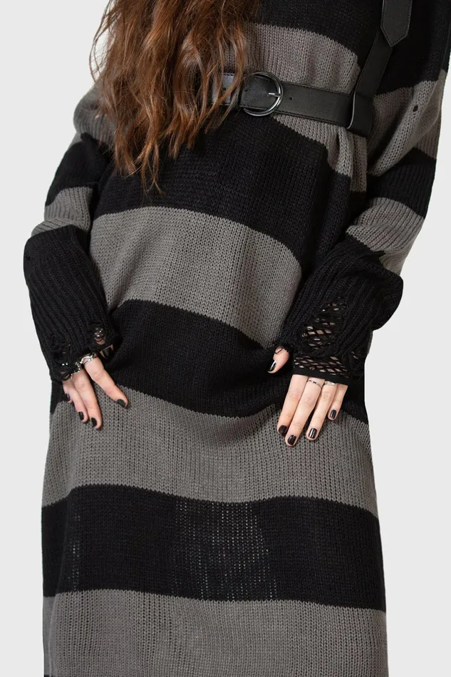Killstar Midi Women Within Souls Sweater Dress