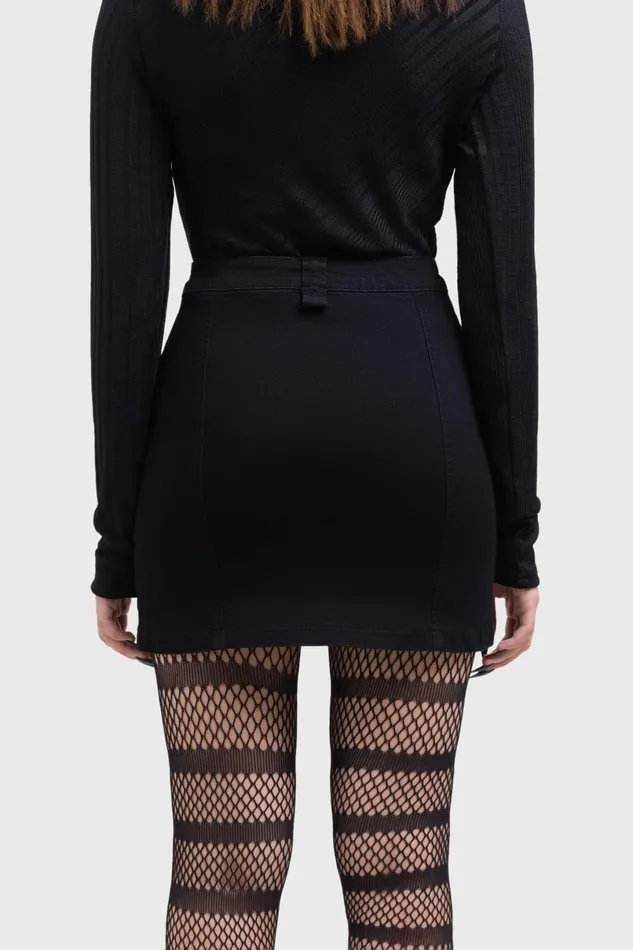 Killstar Mini Skirts Women Lyra Bodycon Skirt