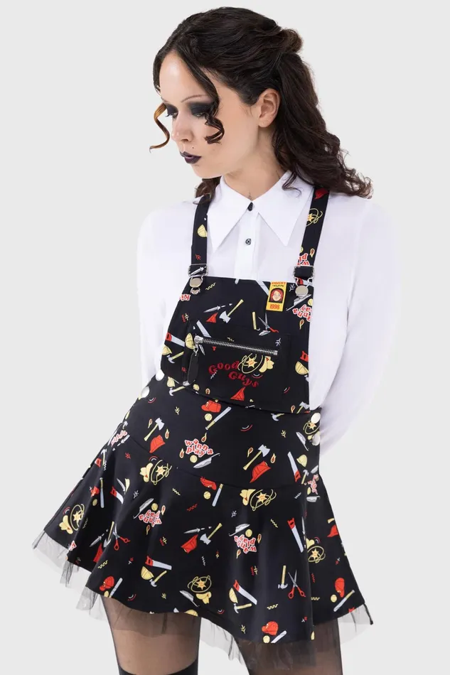 Killstar Mini Women It039s Time To Play Pinafore Dress