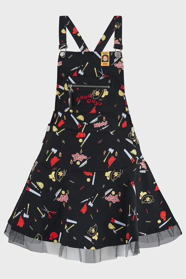 Killstar Mini Women It039s Time To Play Pinafore Dress