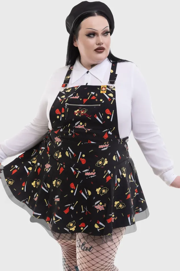 Killstar Mini Women It039s Time To Play Pinafore Dress