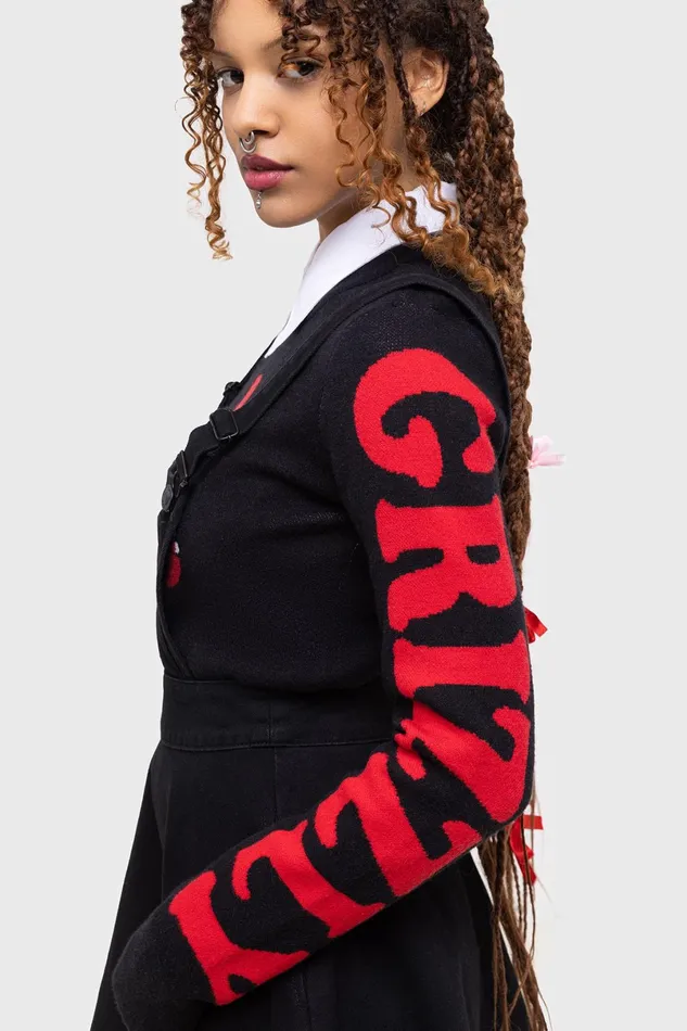 Killstar Sweaters Women Naughty Grizzly Knit Sweater