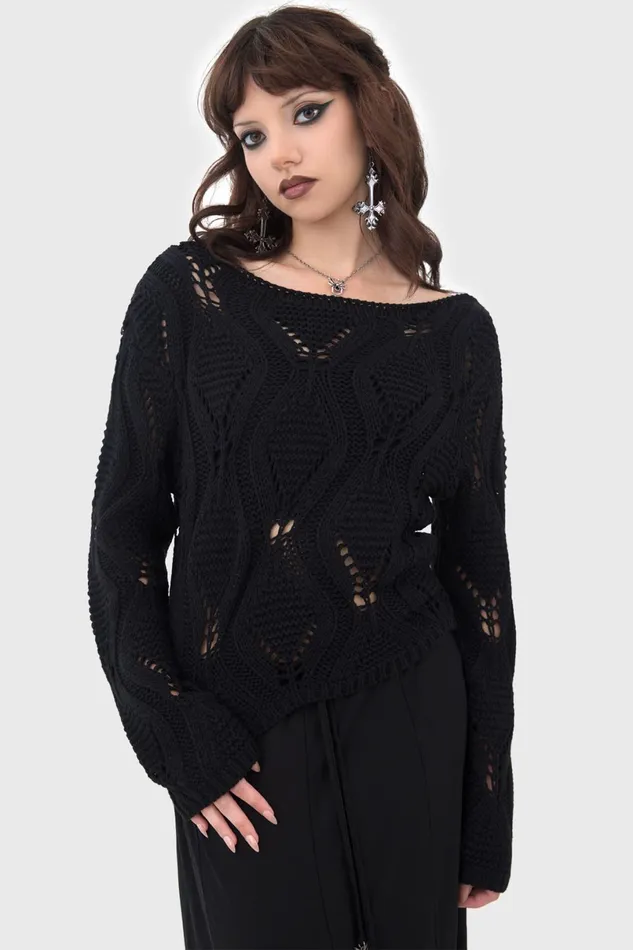 Killstar Sweaters Women Nebula Riot Sweater