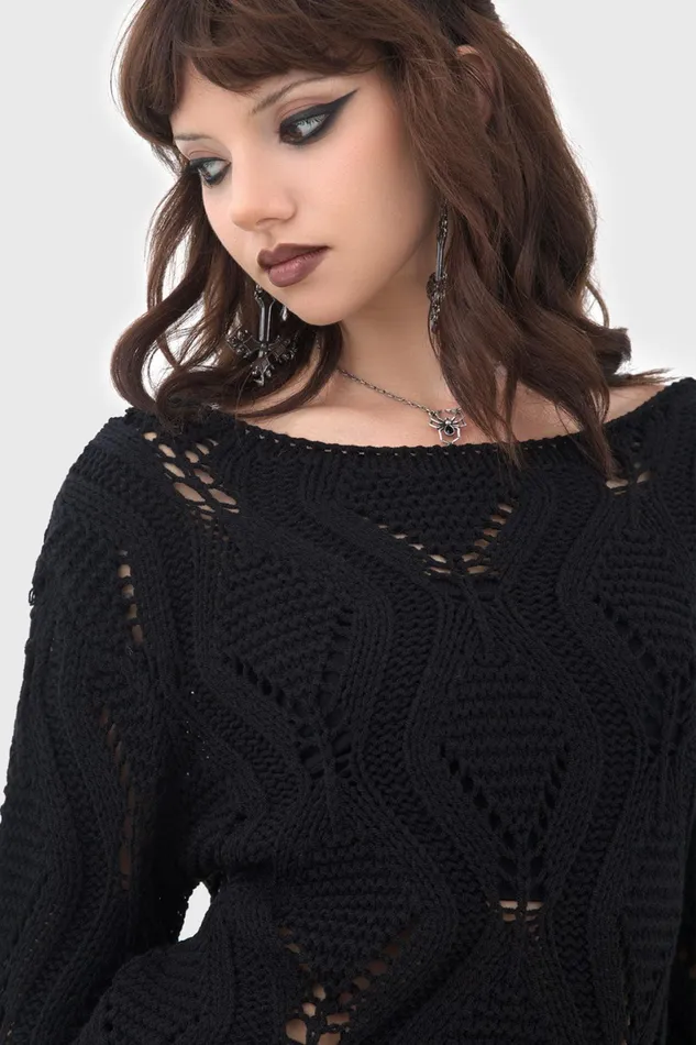 Killstar Sweaters Women Nebula Riot Sweater