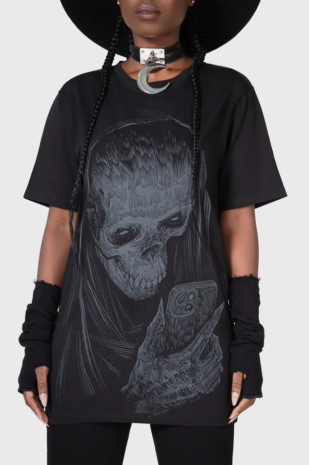 Killstar TShirts and Vests Men Digi Death TShirt