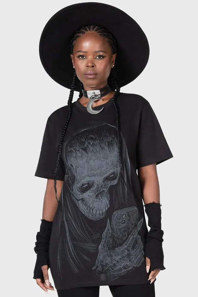 Killstar TShirts and Vests Men Digi Death TShirt