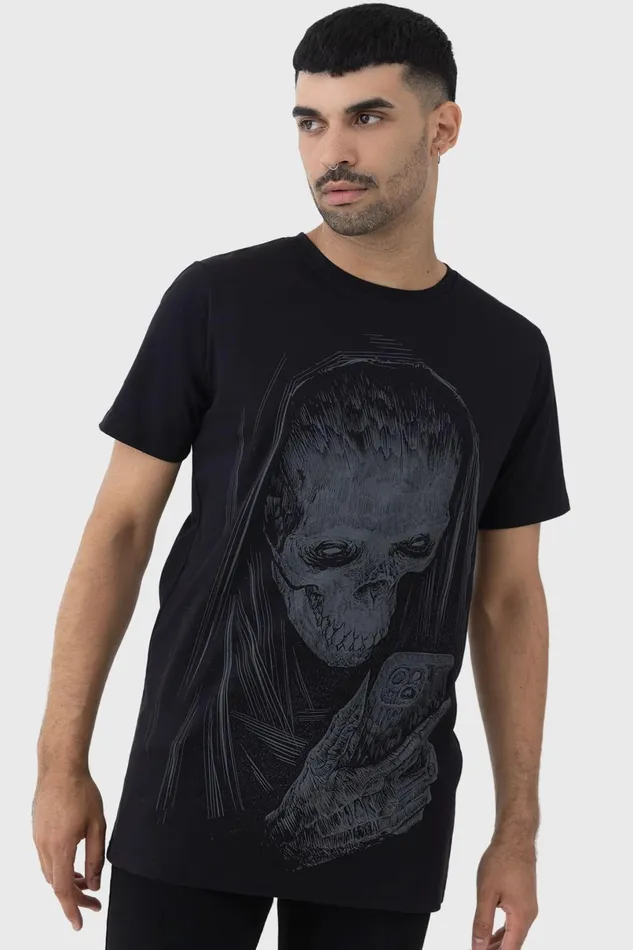 Killstar TShirts and Vests Men Digi Death TShirt