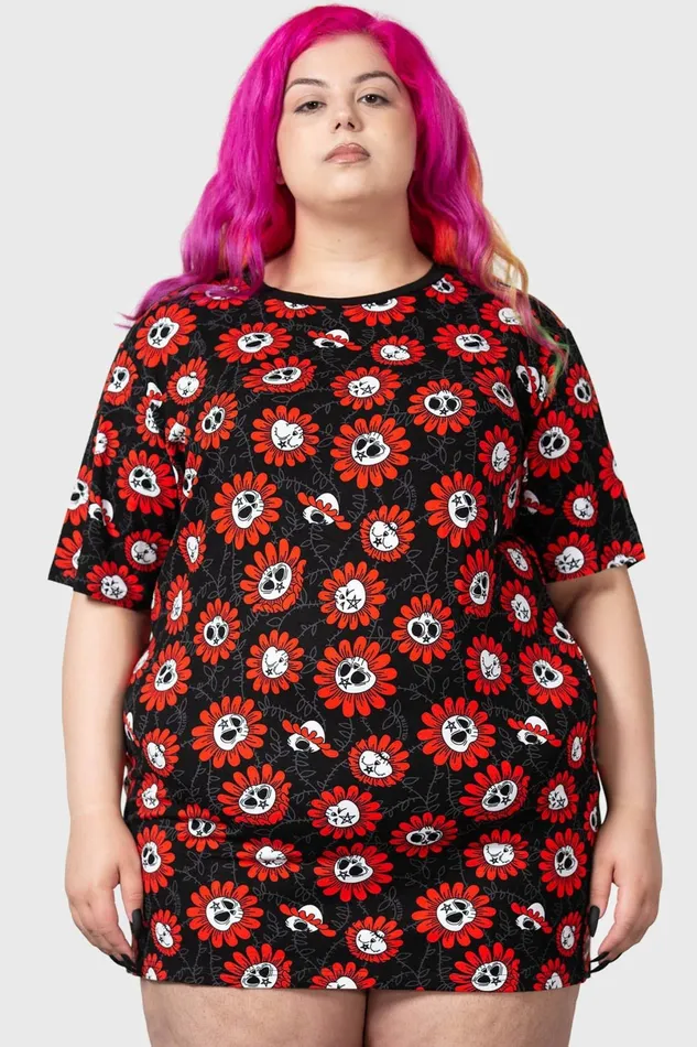 Killstar TShirts and Vests Men Gloom Garden TShirt