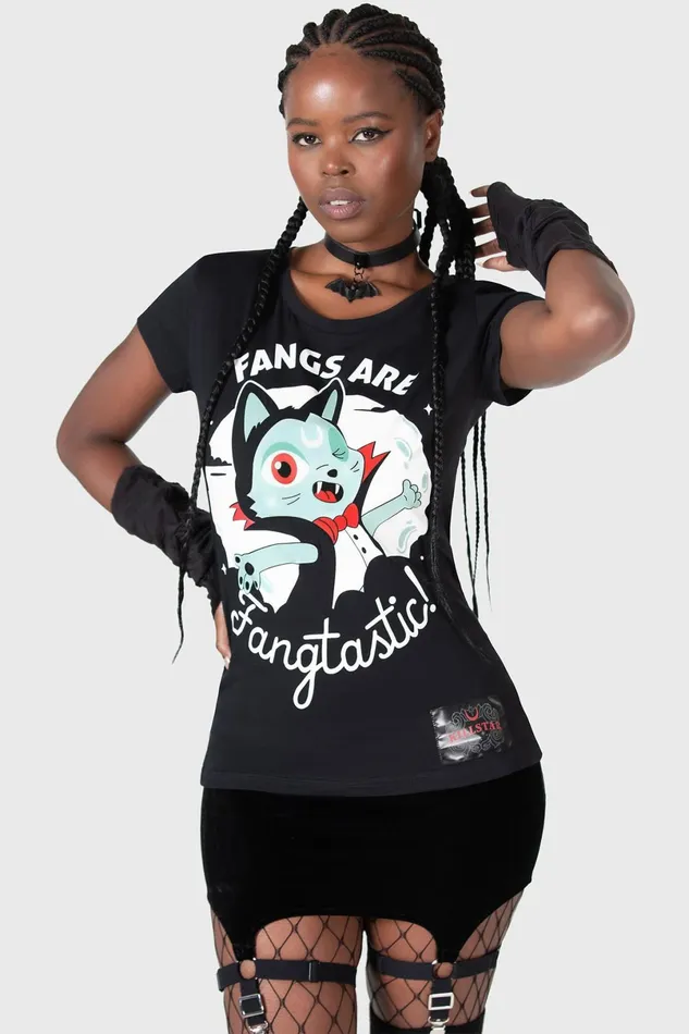 Killstar TShirts and Vests Women Fangtasy Top