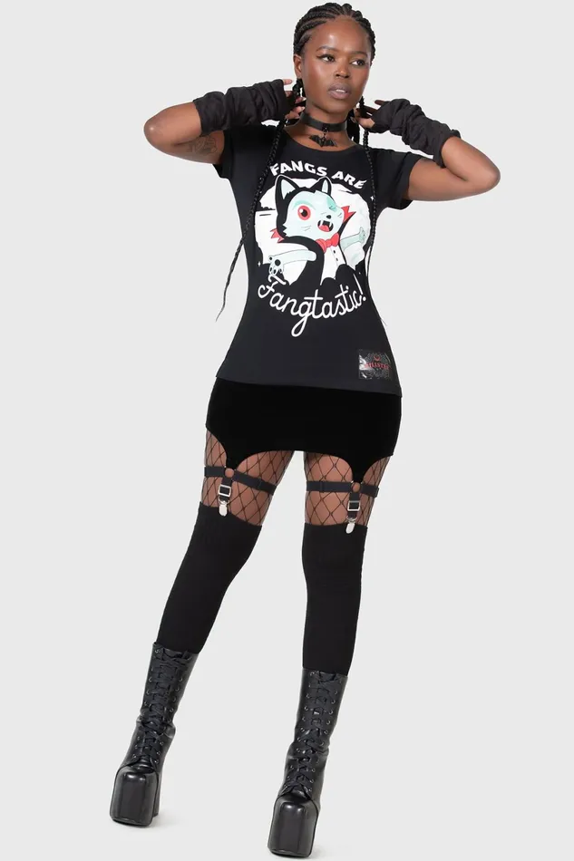 Killstar TShirts and Vests Women Fangtasy Top