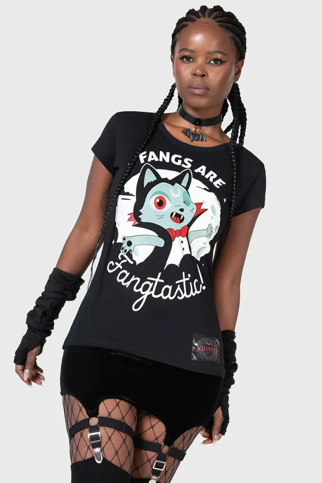 Killstar TShirts and Vests Women Fangtasy Top