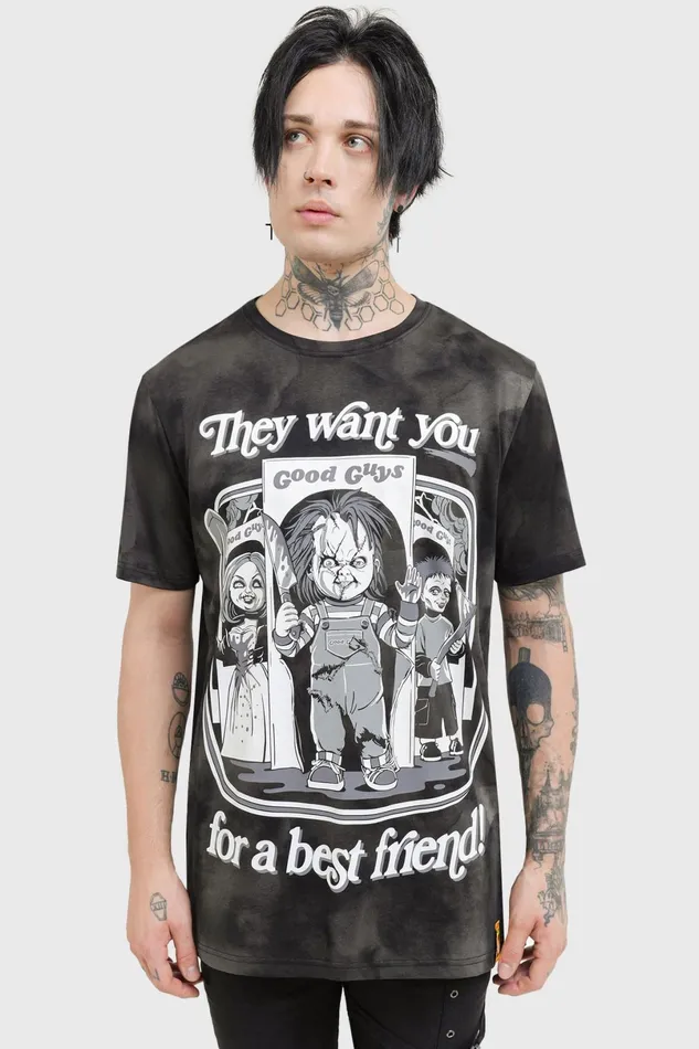 Killstar TShirts and Vests Women Hey There Friend TShirt