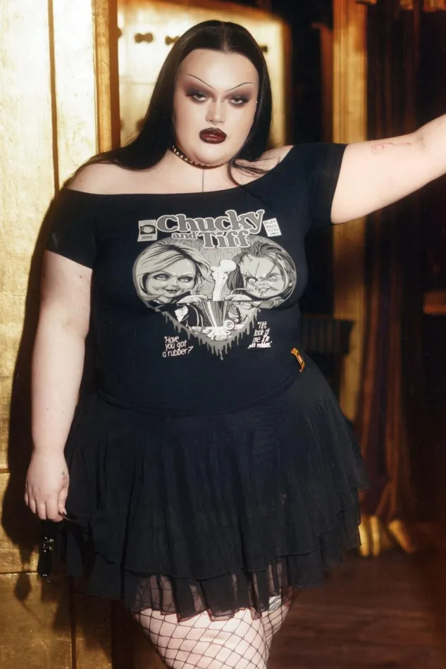 Killstar TShirts and Vests Women Til Death Do Us Part Bardot Top