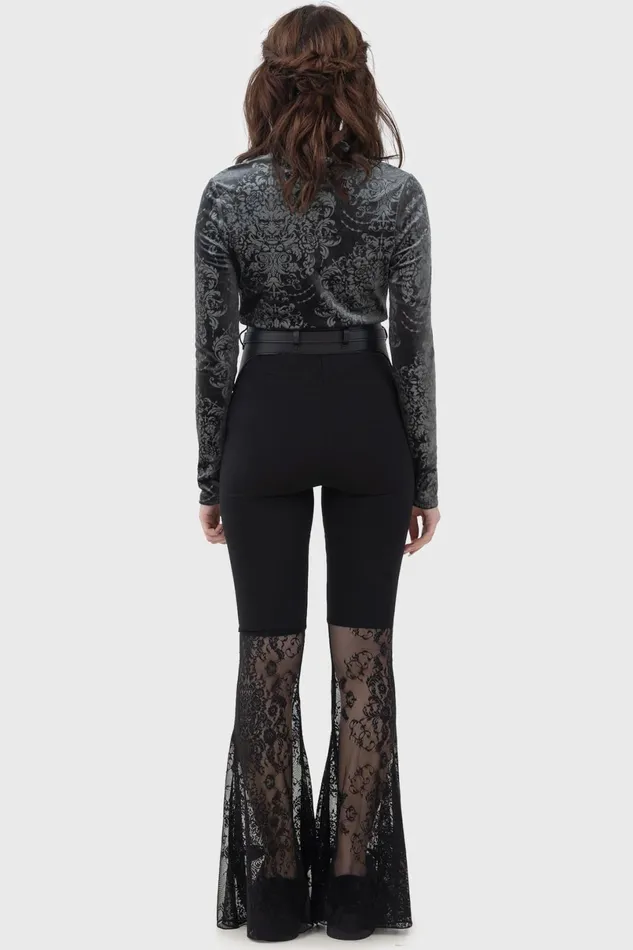 Killstar Trousers and Jeans Women Shadowend Flares