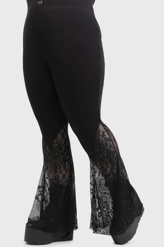 Killstar Trousers and Jeans Women Shadowend Flares