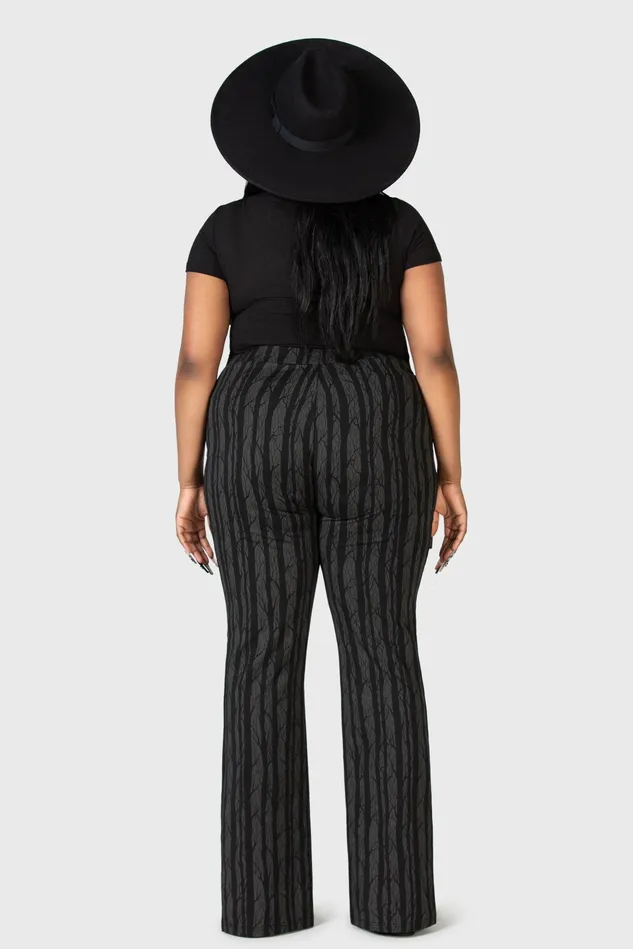 Killstar Trousers and Jeans Women Tricks On You Bootcut Trousers