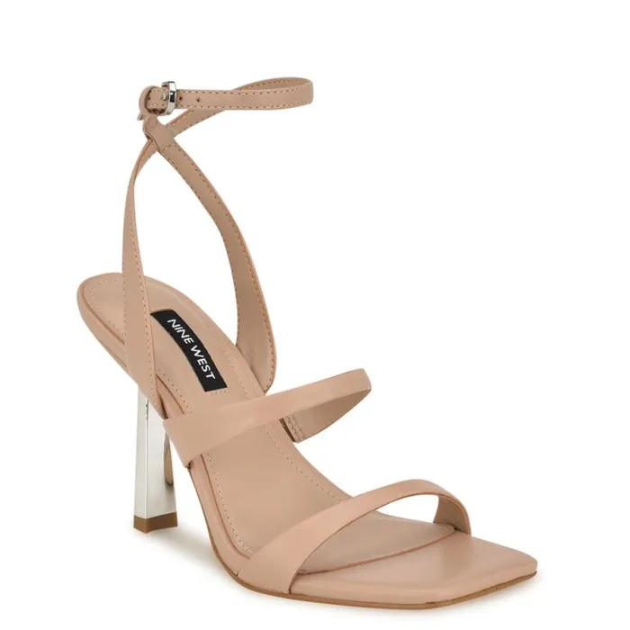 Kiya Ankle Strap Sandals Light Natural Women Nine West Sandals Kiya Ankle Strap Sandals Light Natural Women Nine West Sandals