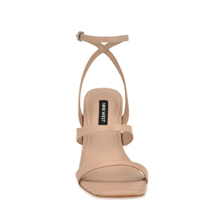 Kiya Ankle Strap Sandals Light Natural Women Nine West Sandals Kiya Ankle Strap Sandals Light Natural Women Nine West Sandals