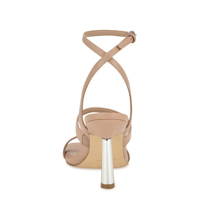 Kiya Ankle Strap Sandals Light Natural Women Nine West Sandals Kiya Ankle Strap Sandals Light Natural Women Nine West Sandals