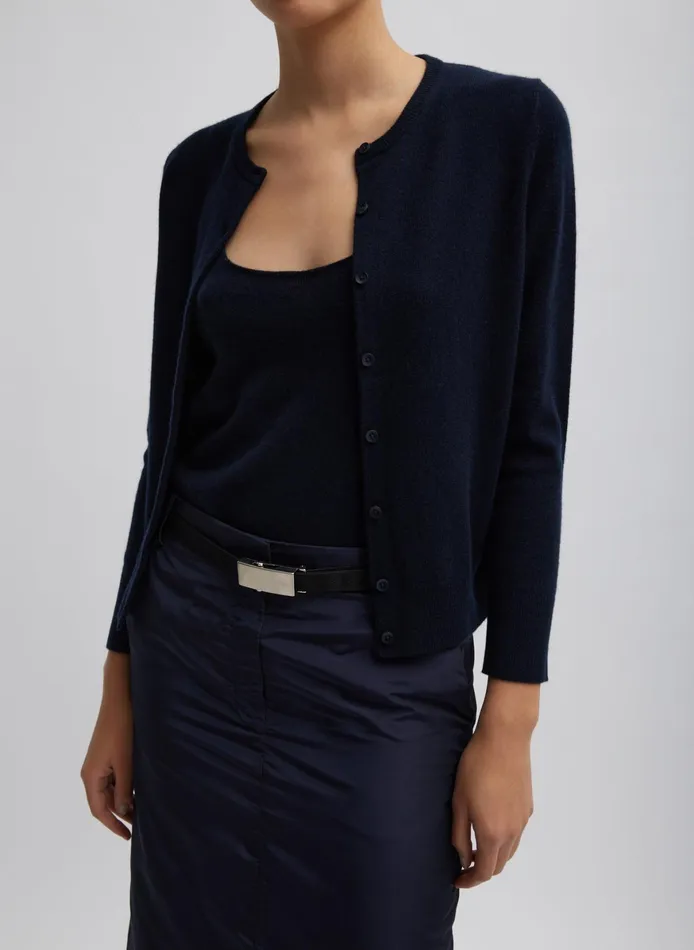 Knitwear and Sweatshirts Women Tibi Washable Cashmere Shrunken Cardigan