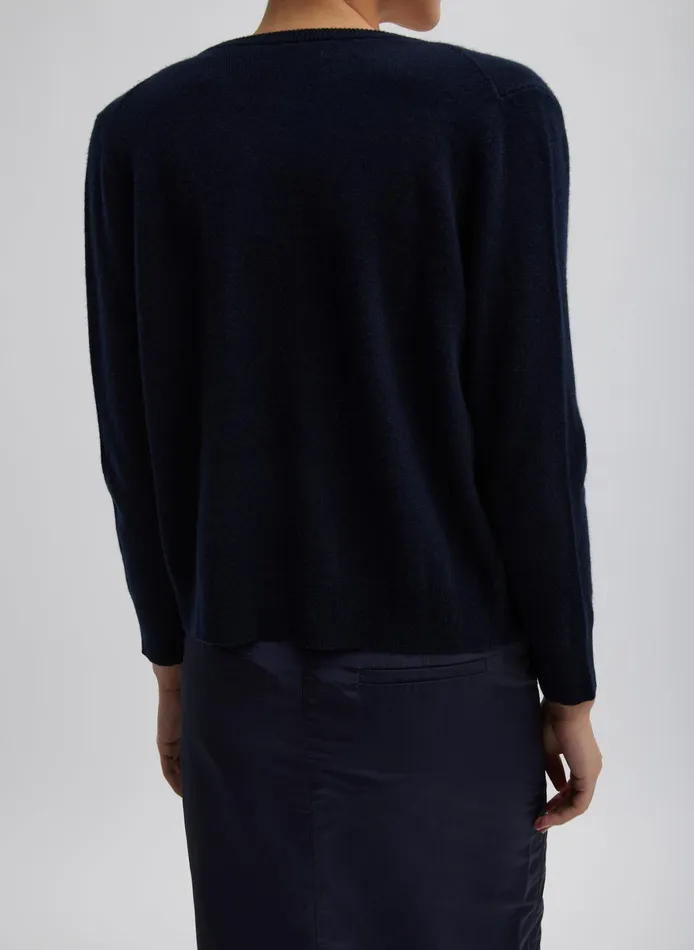 Knitwear and Sweatshirts Women Tibi Washable Cashmere Shrunken Cardigan