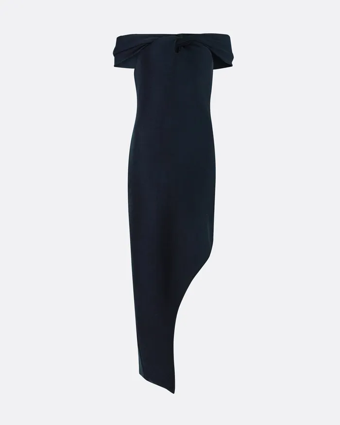 Knitwear Nouvia Navy Knit Dress Navy Safiyaa Women