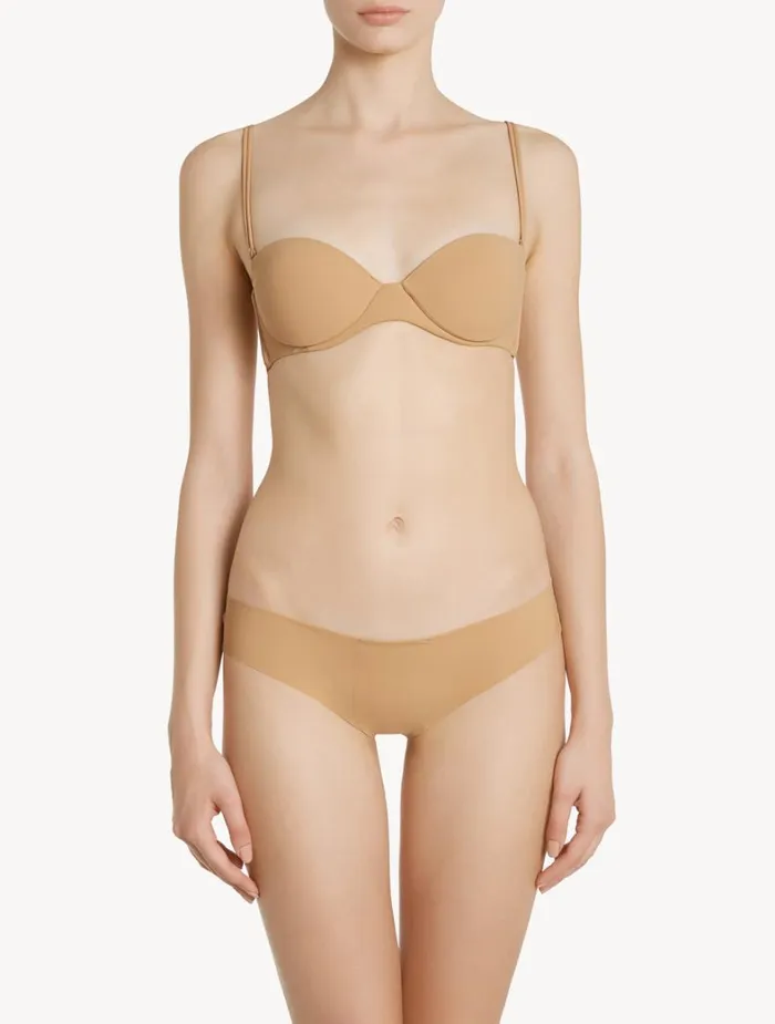 La Perla Lasercut Thong In Nude Women G String and Thong La Perla Lasercut Thong In Nude Women G String and Thong
