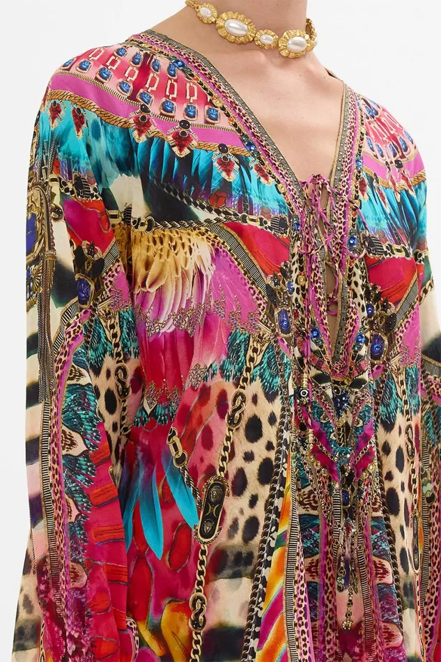 LACE UP BLOUSE SAHARA SUPERNATURAL Sahara Supernatural Womens Camilla Blouses and Shirts