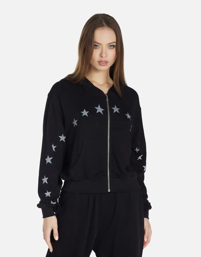 Lachelle Retro Skate Black Women Lauren Moshi Hoodies