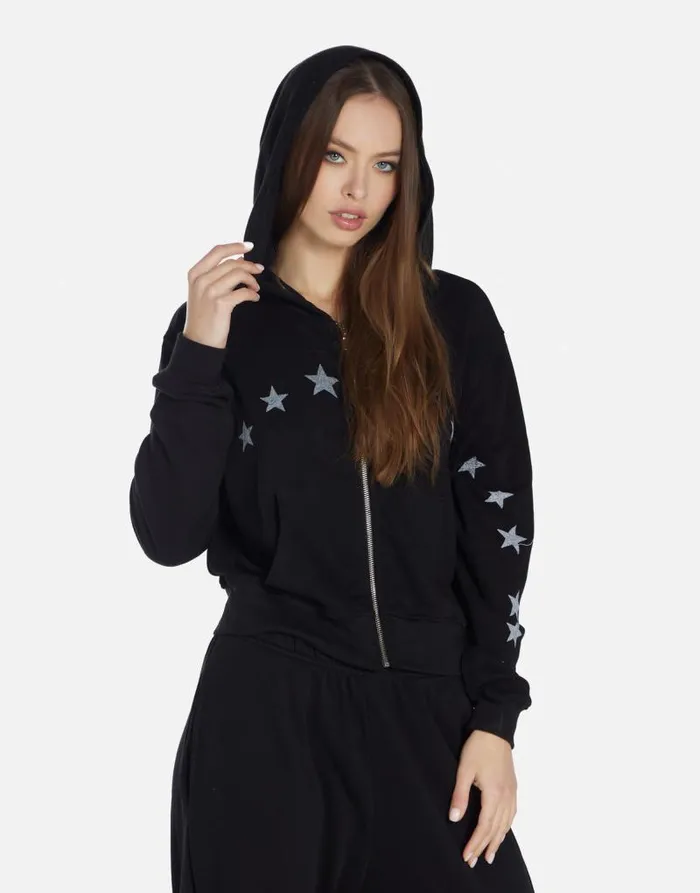 Lachelle Retro Skate Black Women Lauren Moshi Hoodies