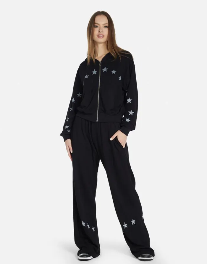 Lachelle Retro Skate Black Women Lauren Moshi Hoodies
