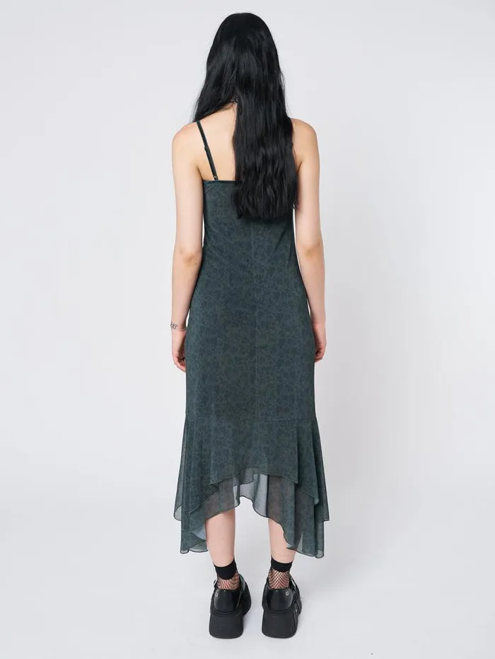 Laila Floral Layered Maxi Dress Women Minga London Dresses