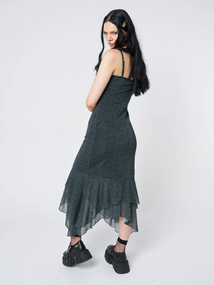 Laila Floral Layered Maxi Dress Women Minga London Dresses