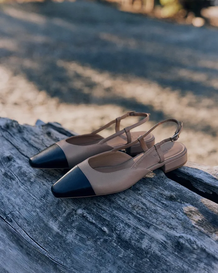 Leah dress flats beige multi DRESS jomercer Women Leah dress flats beige multi DRESS jomercer Women