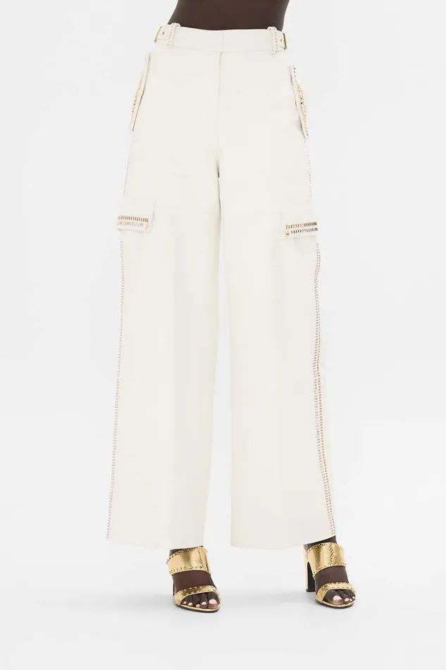 LEATHER UTILITY PANT VALLEY OF THE QUEENS Valley Of The Queens Womens Camilla Pants
