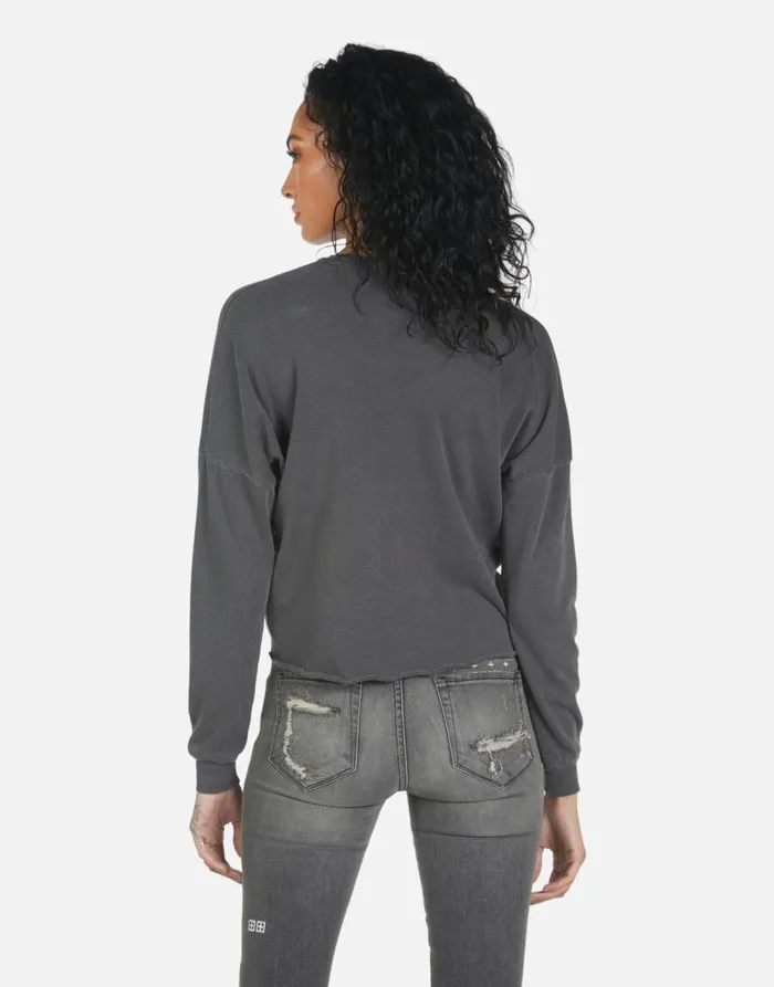 Lee 90210 Pigment Black Women Lauren Moshi Long Sleeve