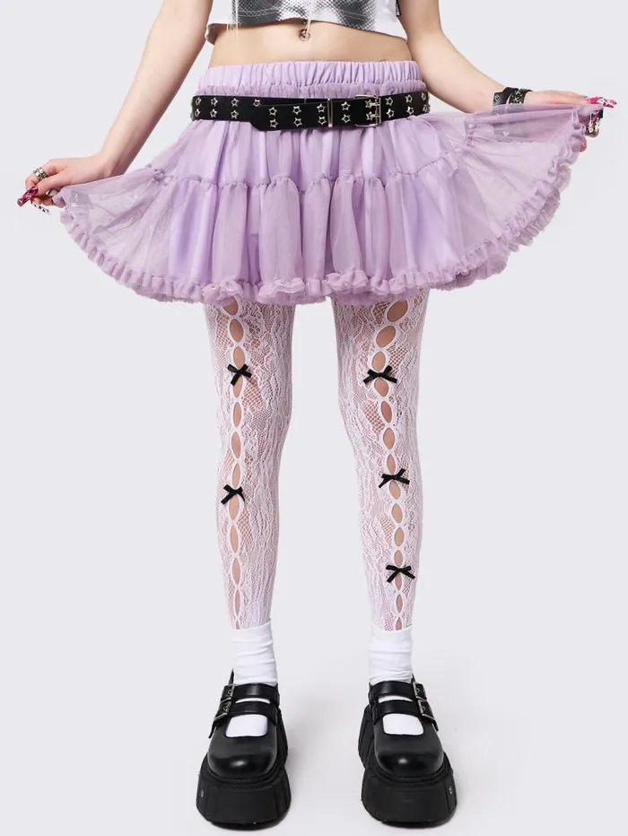 Lila Chiffon Tutu Mini Skirt Women Minga London Bottoms Lila Chiffon Tutu Mini Skirt Women Minga London Bottoms