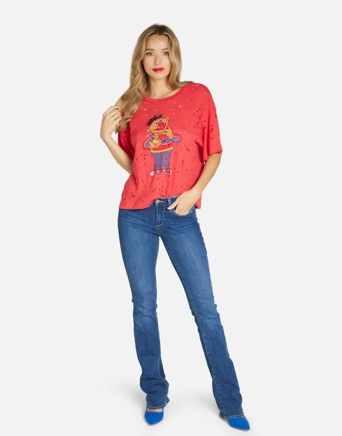 Linnea Ernie Brick Women Lauren Moshi Short Sleeve