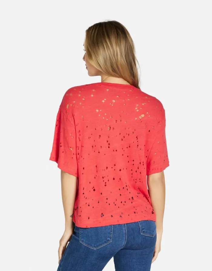 Linnea Ernie Brick Women Lauren Moshi Short Sleeve