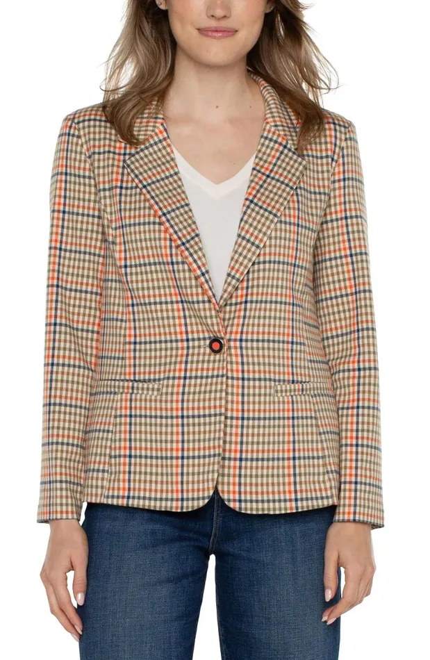 Liverpool Los Angeles Jackets FITTED BLAZER Lava Flow Multi 8211 Womens