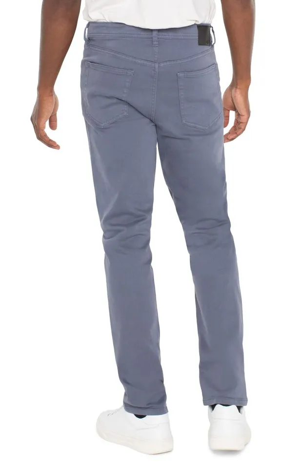 Liverpool Los Angeles Jeans KINGSTON MODERN STRAIGHT COLORED DENIM Slate Blue 8211 Mens