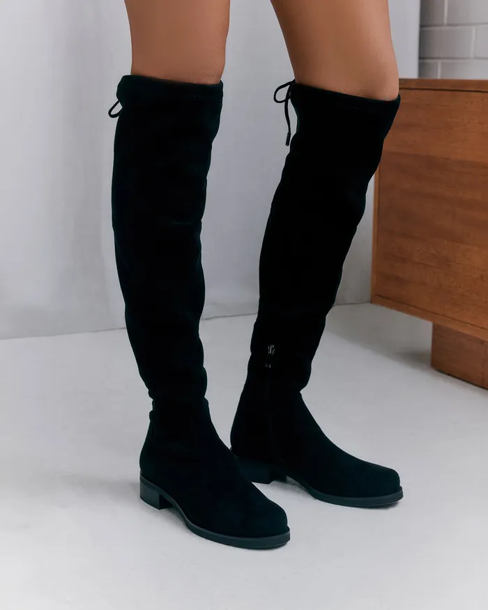 LONG BOOTS jomercer Women Josie over the knee boots black LONG BOOTS jomercer Women Josie over the knee boots black