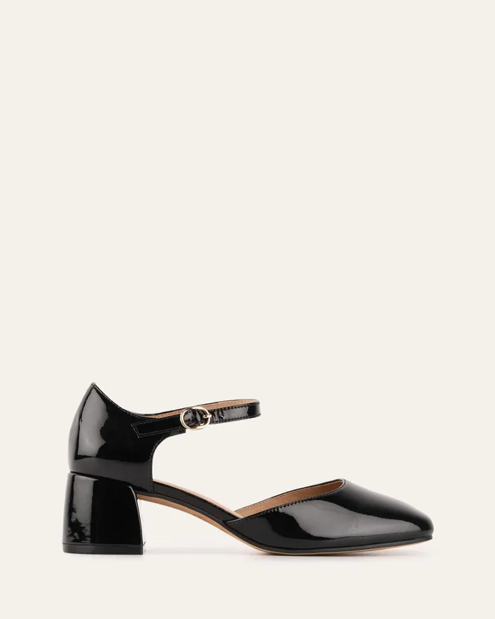 LOW HEELS Women Janet low heels black patent jomercer