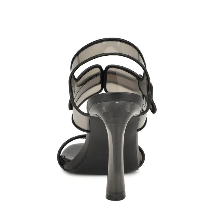 Lucile Clear Strappy Sandals Black Women Nine West Sandals Lucile Clear Strappy Sandals Black Women Nine West Sandals