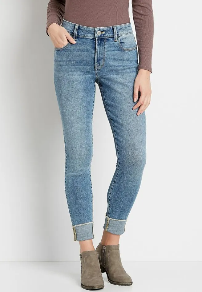 M Jeans By Maurices Vintage High Rise Cuffed Jegging Women Maurices Jeans