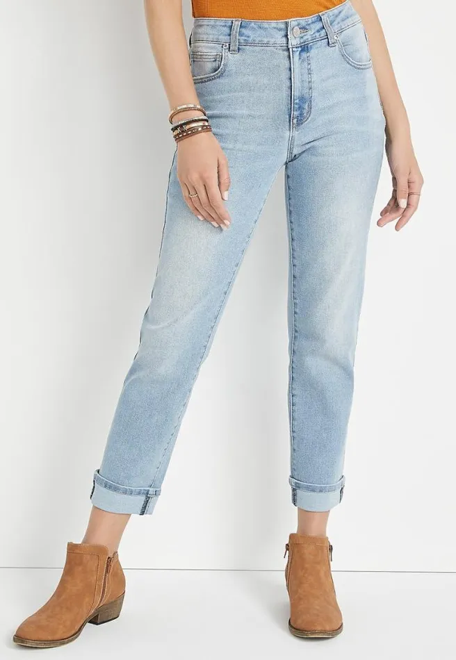 M Jeans By Maurices Vintage Slim Straight High Rise Jean Women Maurices Jeans