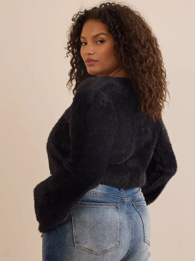 Maddie Cropped Shrug Black Women Altar039d State Sweaters Cardigans Maddie Cropped Shrug Black Women Altar039d State Sweaters Cardigans